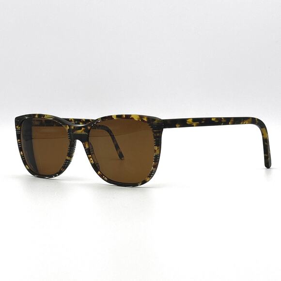 KIRKLAND SIGNATURE Men's Striped Tortoise Frame Alamos Eyeglasses (56/17 140) - Picture 3 of 7